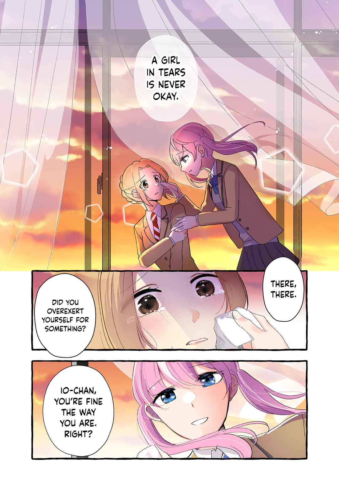 Page 3 Chapter 153 Dokyuusei no Oshi Sakka ni Yuri Mousou ga Bareta Kekka