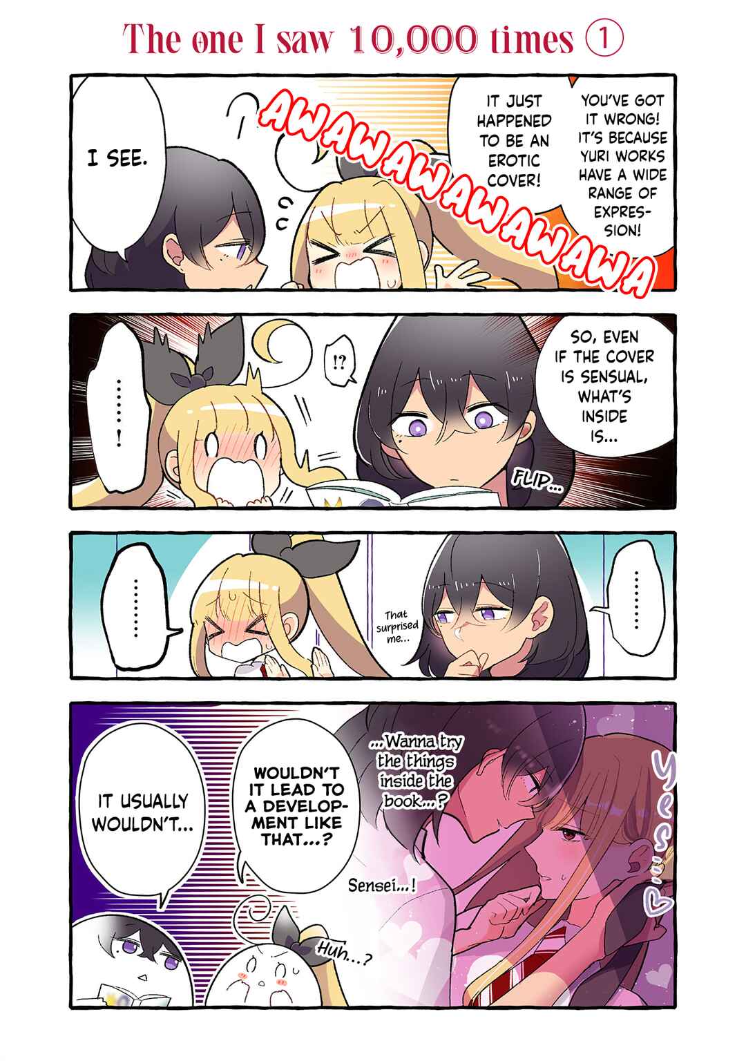 Page 2 Chapter 166 Dokyuusei no Oshi Sakka ni Yuri Mousou ga Bareta Kekka