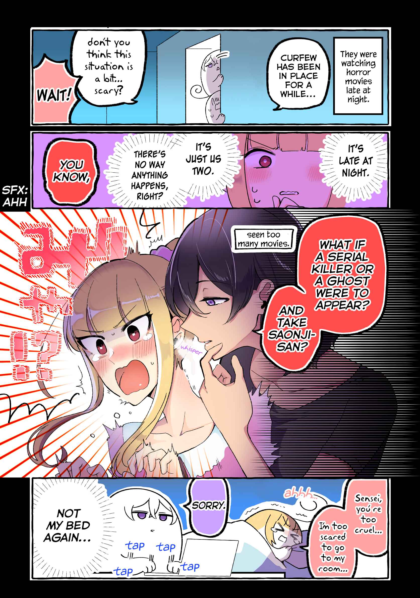 Page 8 Chapter 52.1 Dokyuusei no Oshi Sakka ni Yuri Mousou ga Bareta Kekka