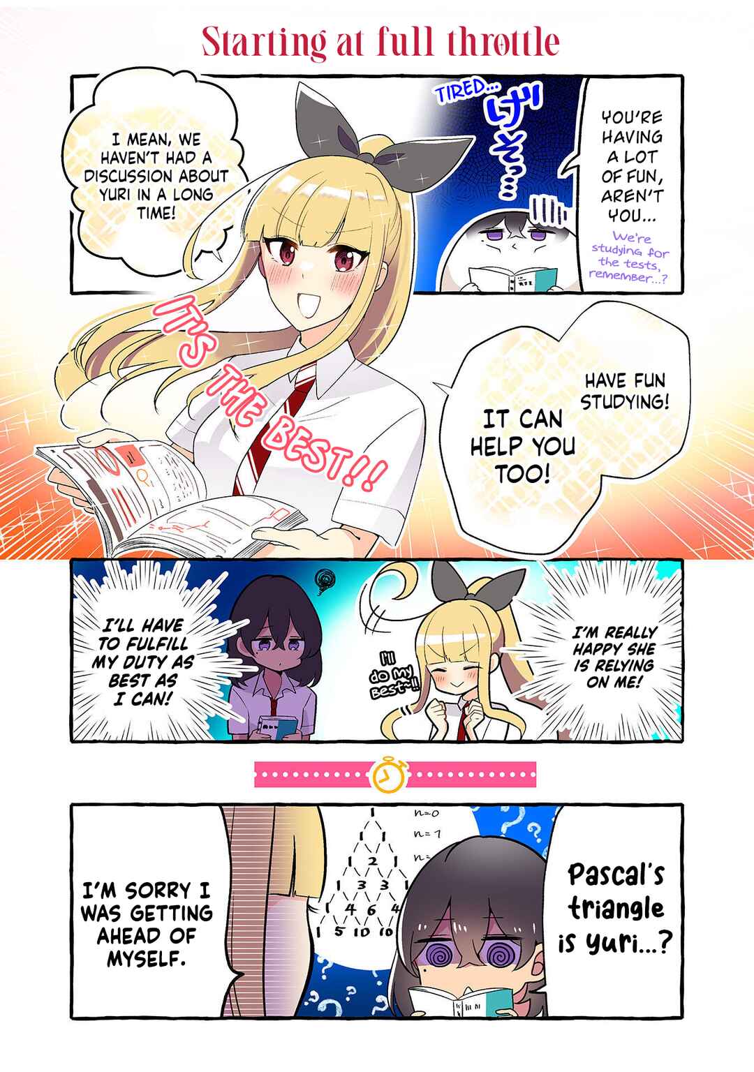 Page 3 Chapter 269 Dokyuusei no Oshi Sakka ni Yuri Mousou ga Bareta Kekka