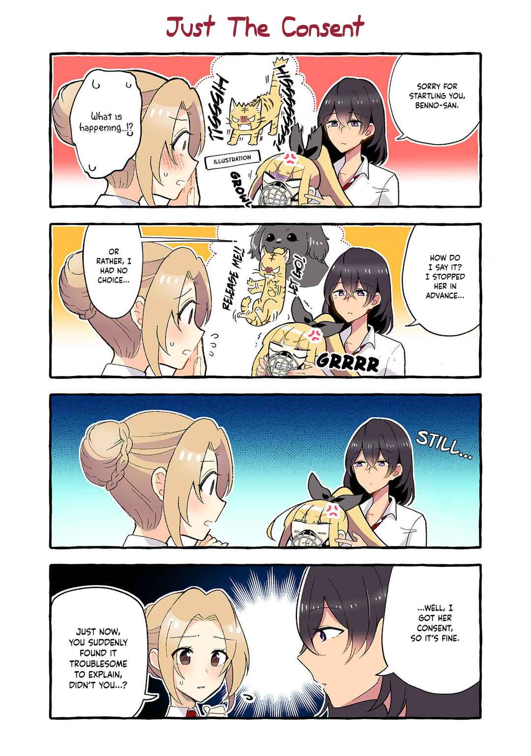 Page 2 Chapter 136 Dokyuusei no Oshi Sakka ni Yuri Mousou ga Bareta Kekka