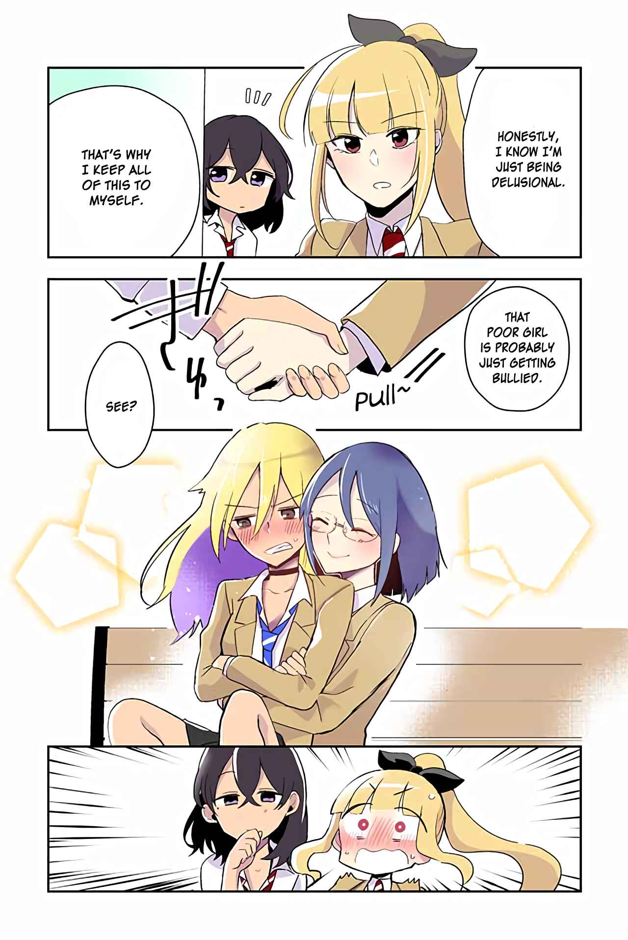Page 2 Chapter 16 Dokyuusei no Oshi Sakka ni Yuri Mousou ga Bareta Kekka