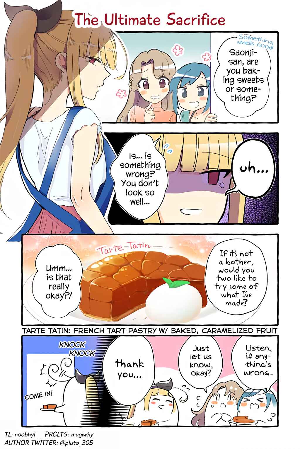Page 1 Chapter 54 Dokyuusei no Oshi Sakka ni Yuri Mousou ga Bareta Kekka