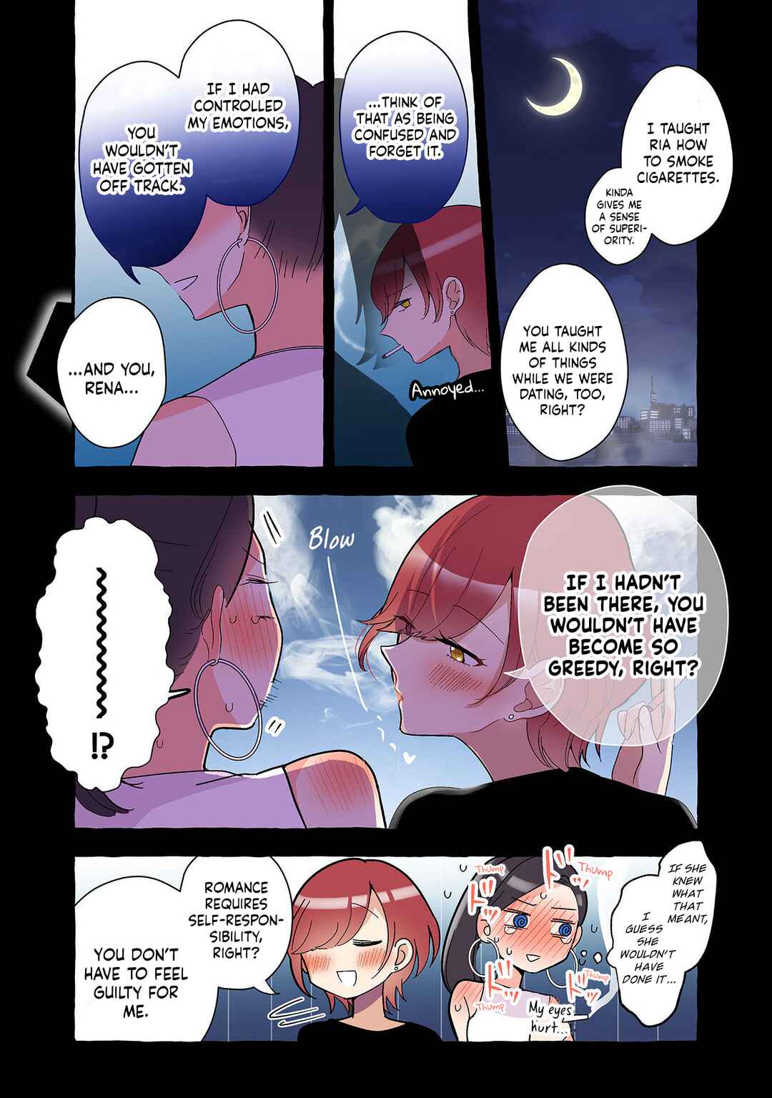 Page 3 Chapter 287 Dokyuusei no Oshi Sakka ni Yuri Mousou ga Bareta Kekka