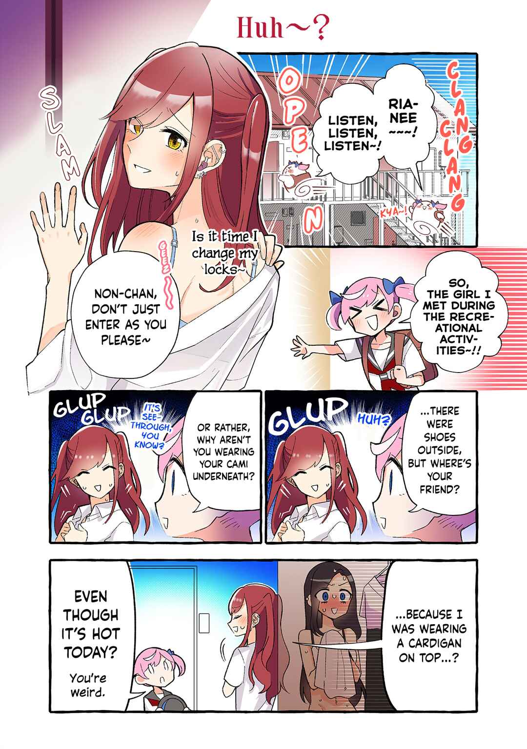 Page 2 Chapter 195 Dokyuusei no Oshi Sakka ni Yuri Mousou ga Bareta Kekka