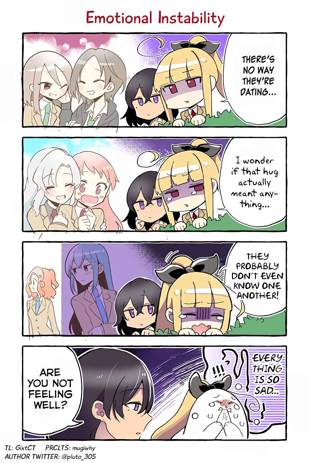 Page 1 Chapter 29 Dokyuusei no Oshi Sakka ni Yuri Mousou ga Bareta Kekka