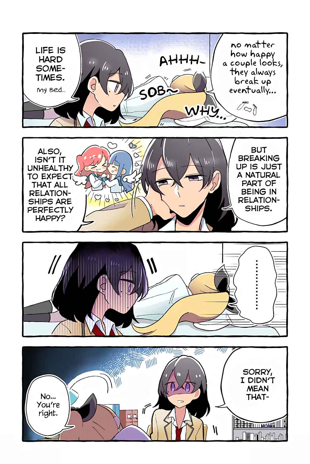 Page 2 Chapter 29 Dokyuusei no Oshi Sakka ni Yuri Mousou ga Bareta Kekka