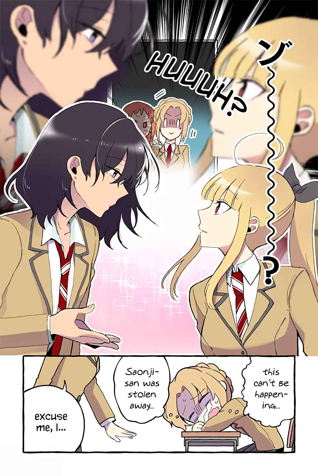 Page 3 Chapter 24 Dokyuusei no Oshi Sakka ni Yuri Mousou ga Bareta Kekka