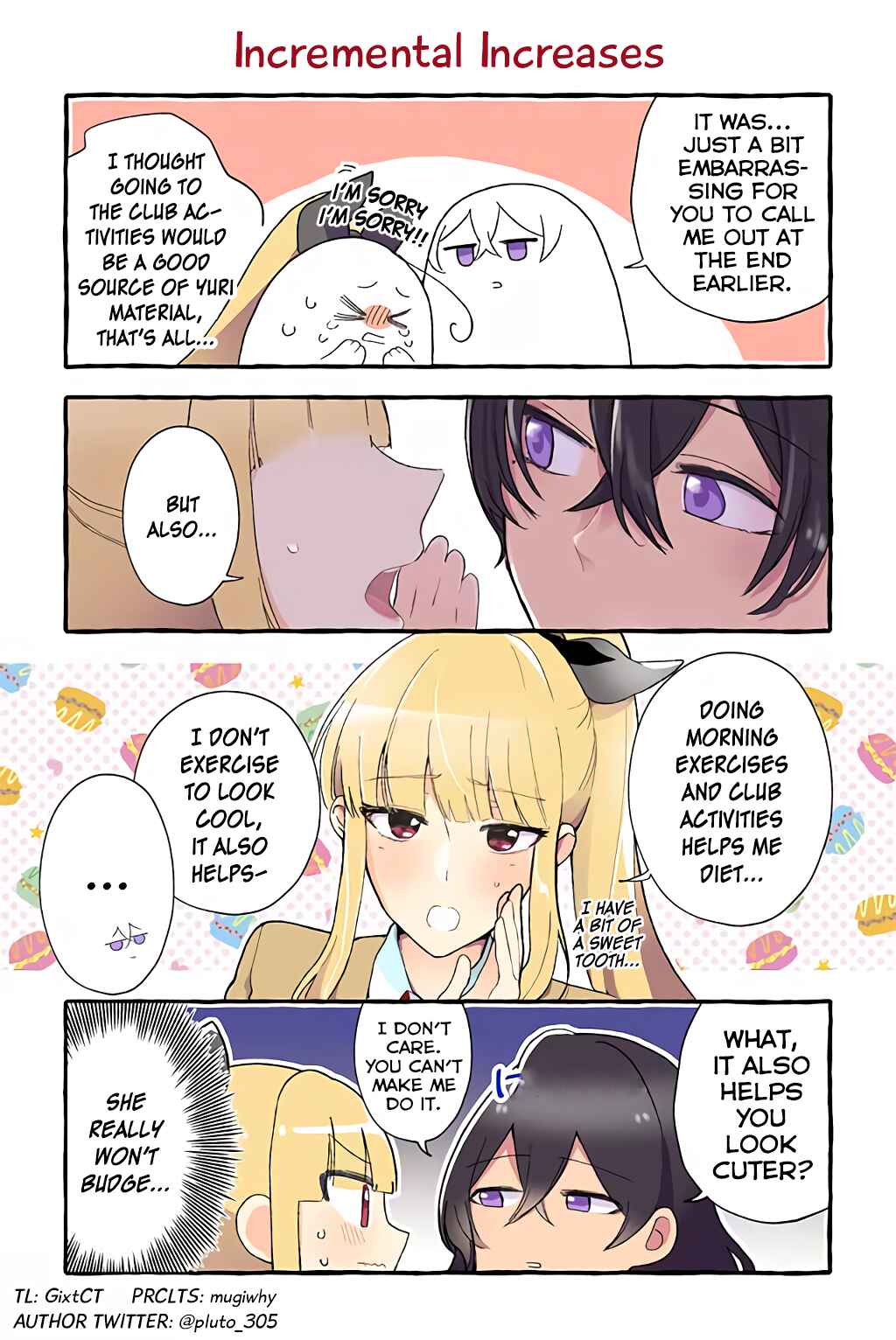 Page 1 Chapter 52 Dokyuusei no Oshi Sakka ni Yuri Mousou ga Bareta Kekka