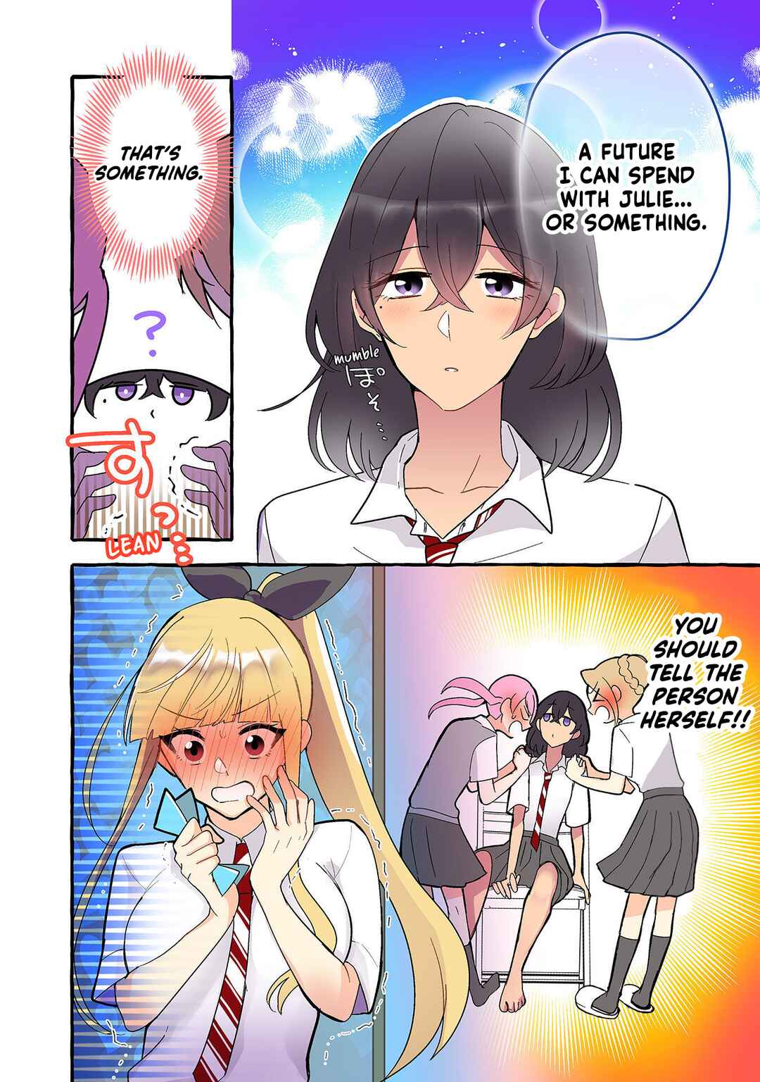 Page 3 Chapter 278 Dokyuusei no Oshi Sakka ni Yuri Mousou ga Bareta Kekka