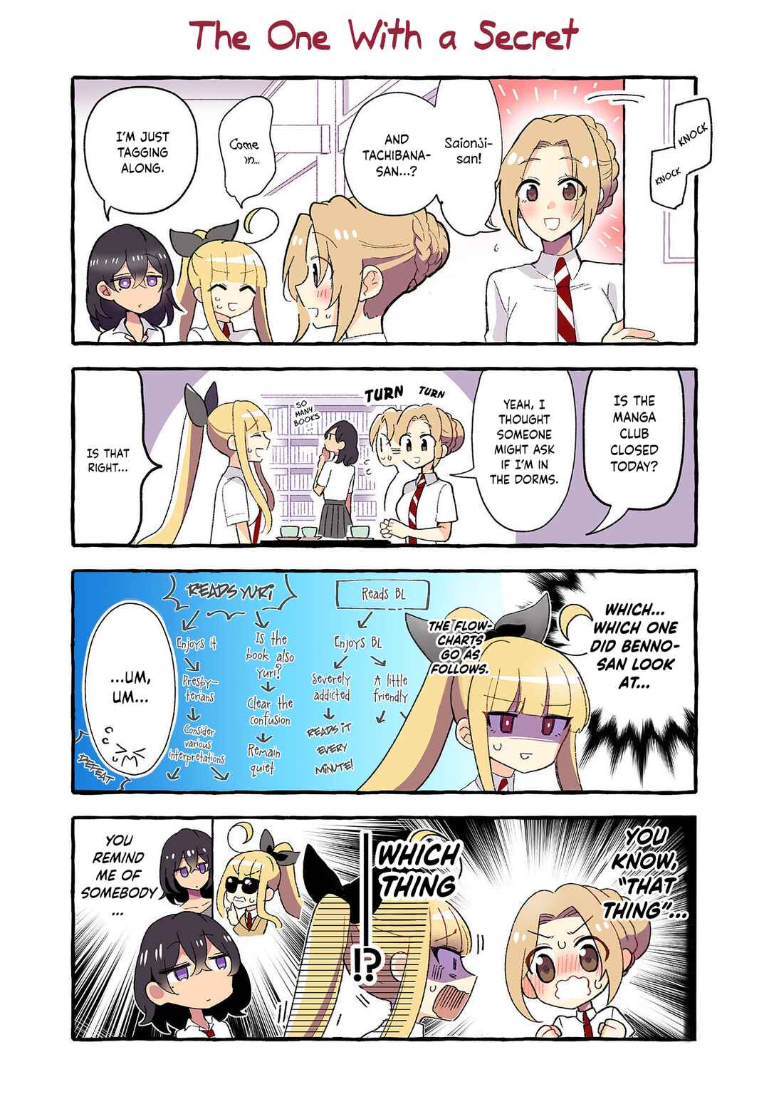 Page 2 Chapter 131 Dokyuusei no Oshi Sakka ni Yuri Mousou ga Bareta Kekka