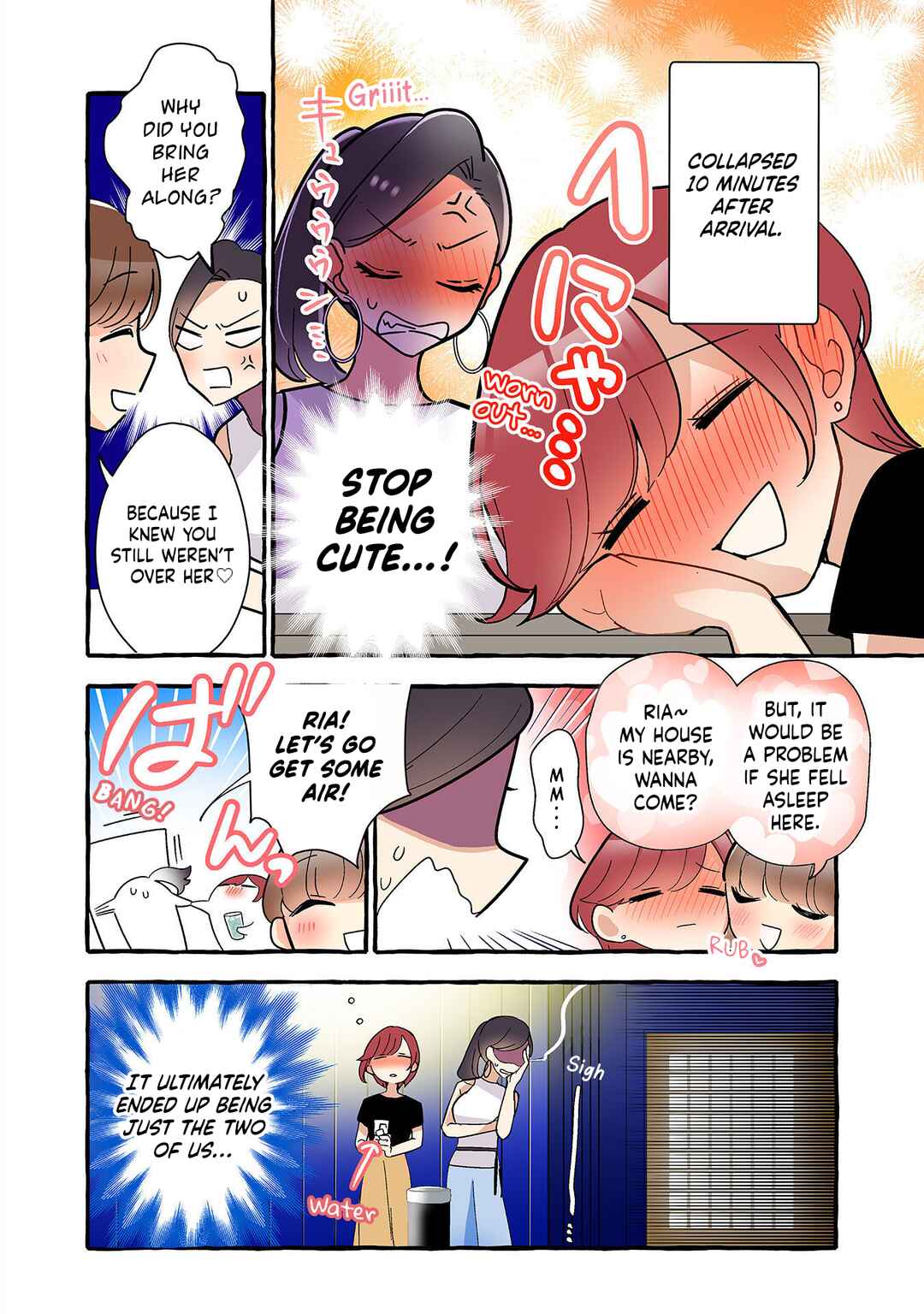 Page 3 Chapter 285 Dokyuusei no Oshi Sakka ni Yuri Mousou ga Bareta Kekka