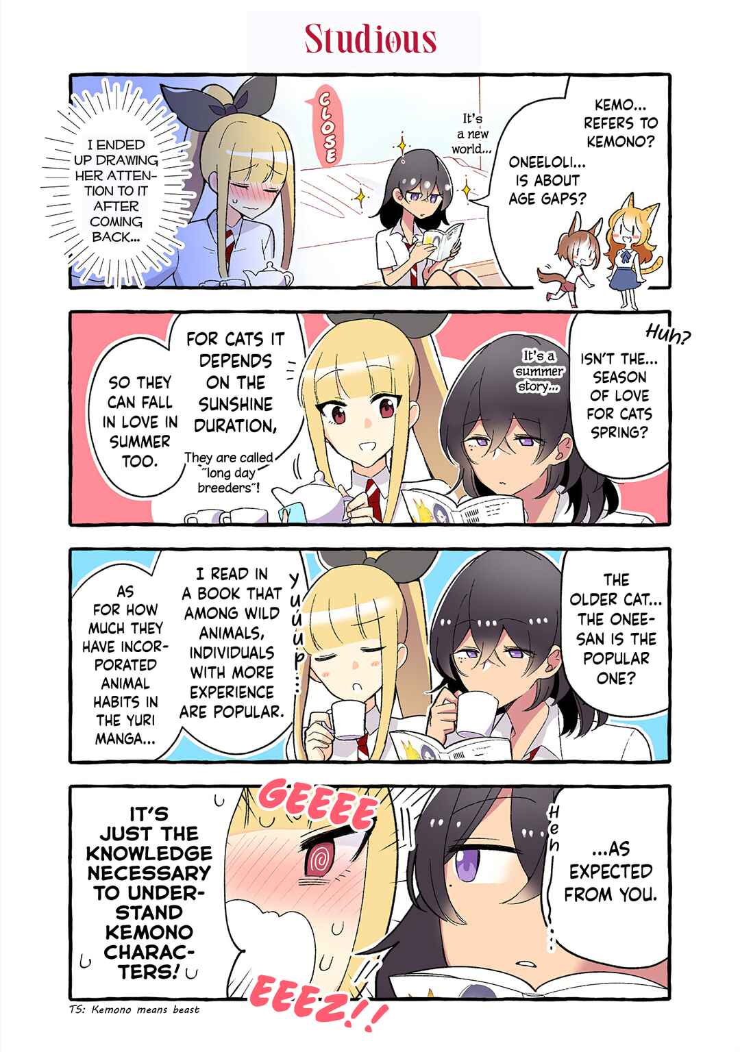 Page 2 Chapter 167 Dokyuusei no Oshi Sakka ni Yuri Mousou ga Bareta Kekka