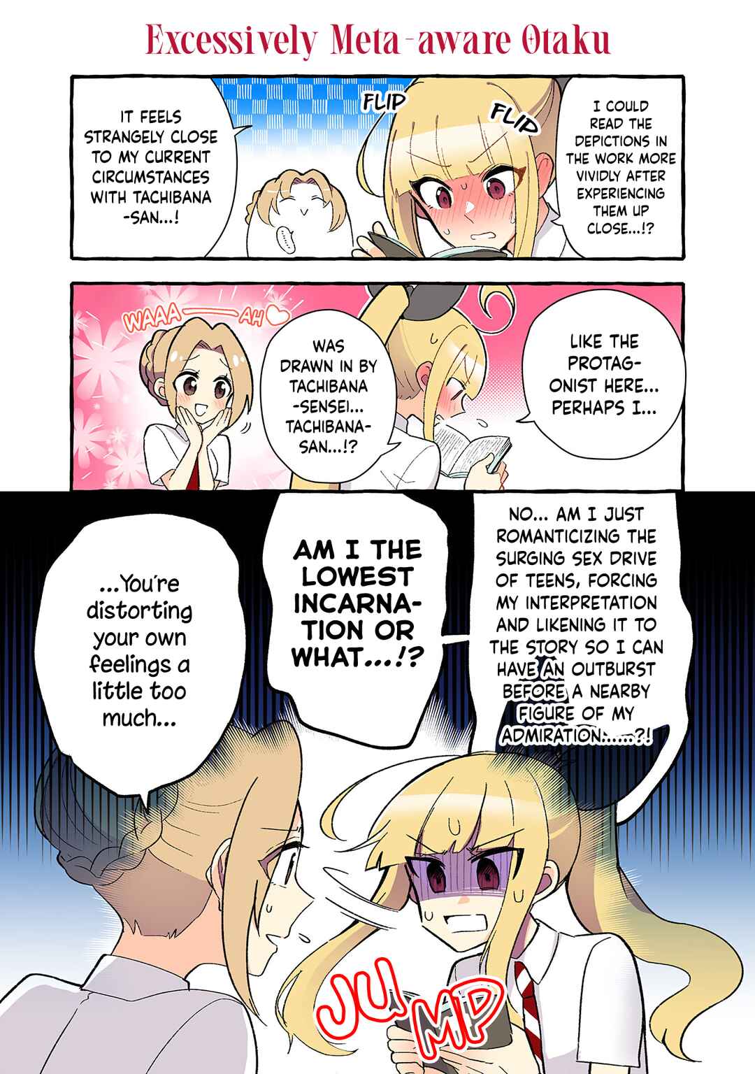 Page 2 Chapter 181 Dokyuusei no Oshi Sakka ni Yuri Mousou ga Bareta Kekka