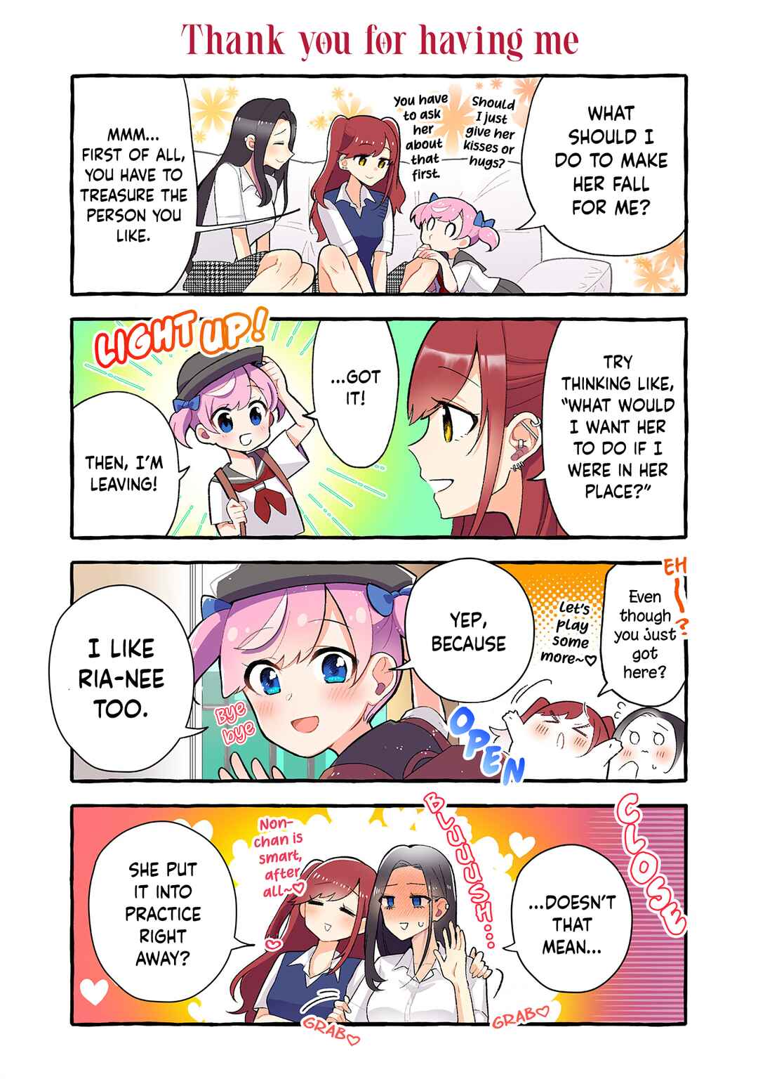 Page 2 Chapter 197 Dokyuusei no Oshi Sakka ni Yuri Mousou ga Bareta Kekka