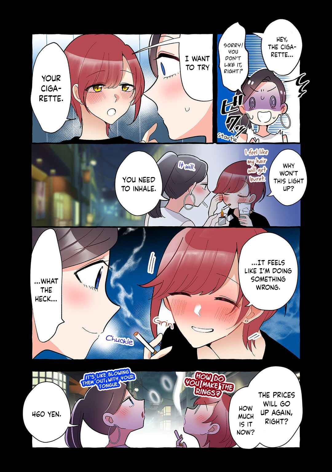 Page 3 Chapter 286 Dokyuusei no Oshi Sakka ni Yuri Mousou ga Bareta Kekka