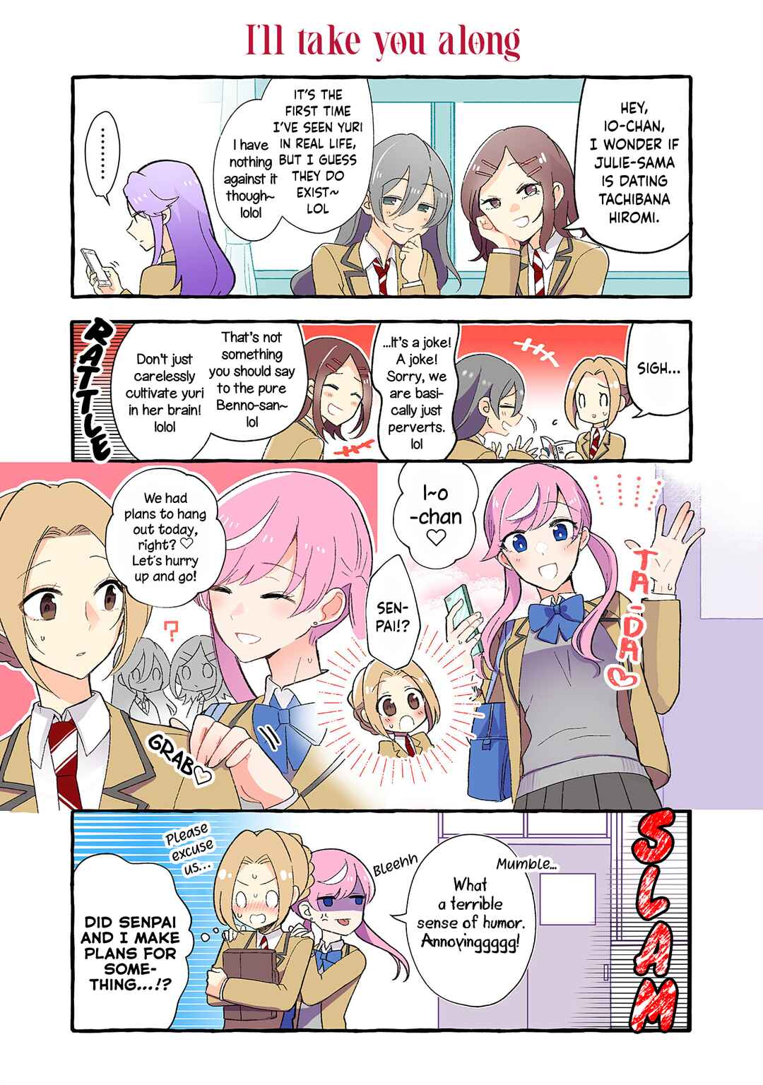Page 2 Chapter 154 Dokyuusei no Oshi Sakka ni Yuri Mousou ga Bareta Kekka