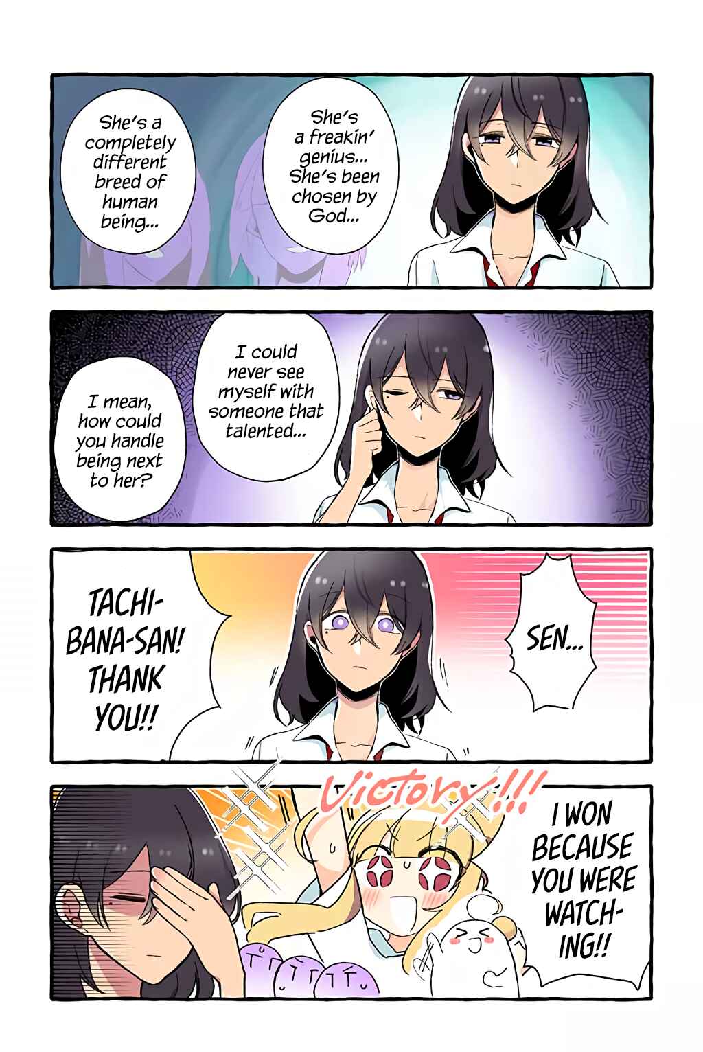 Page 2 Chapter 50 Dokyuusei no Oshi Sakka ni Yuri Mousou ga Bareta Kekka