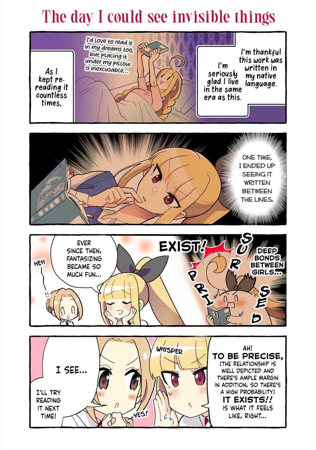 Page 2 Chapter 174 Dokyuusei no Oshi Sakka ni Yuri Mousou ga Bareta Kekka