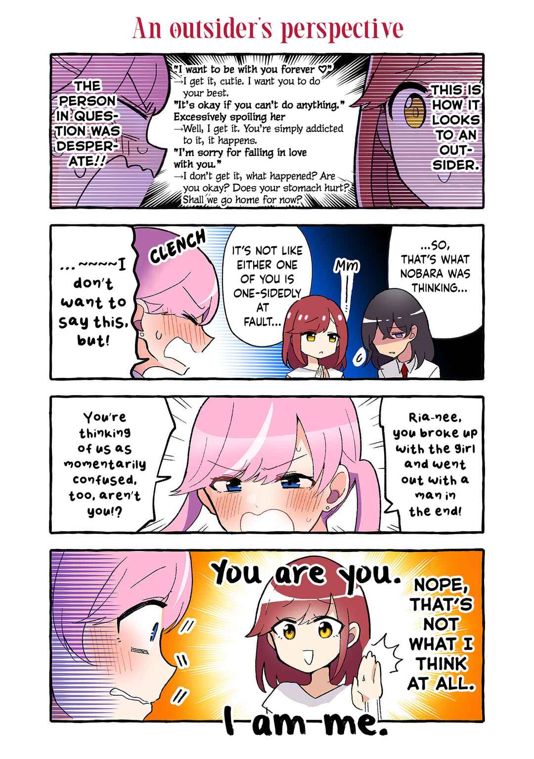 Page 2 Chapter 217 Dokyuusei no Oshi Sakka ni Yuri Mousou ga Bareta Kekka