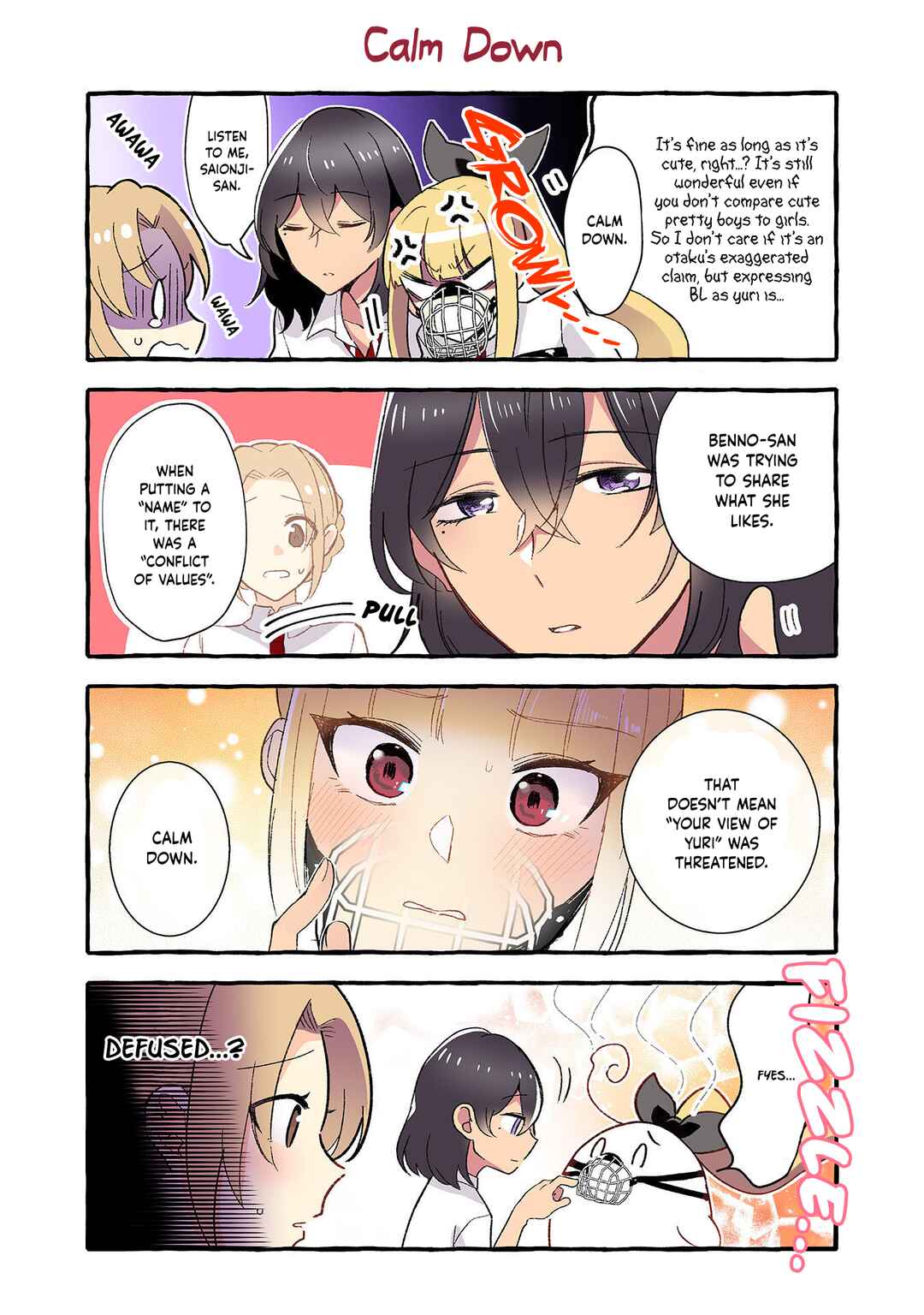 Page 2 Chapter 137 Dokyuusei no Oshi Sakka ni Yuri Mousou ga Bareta Kekka