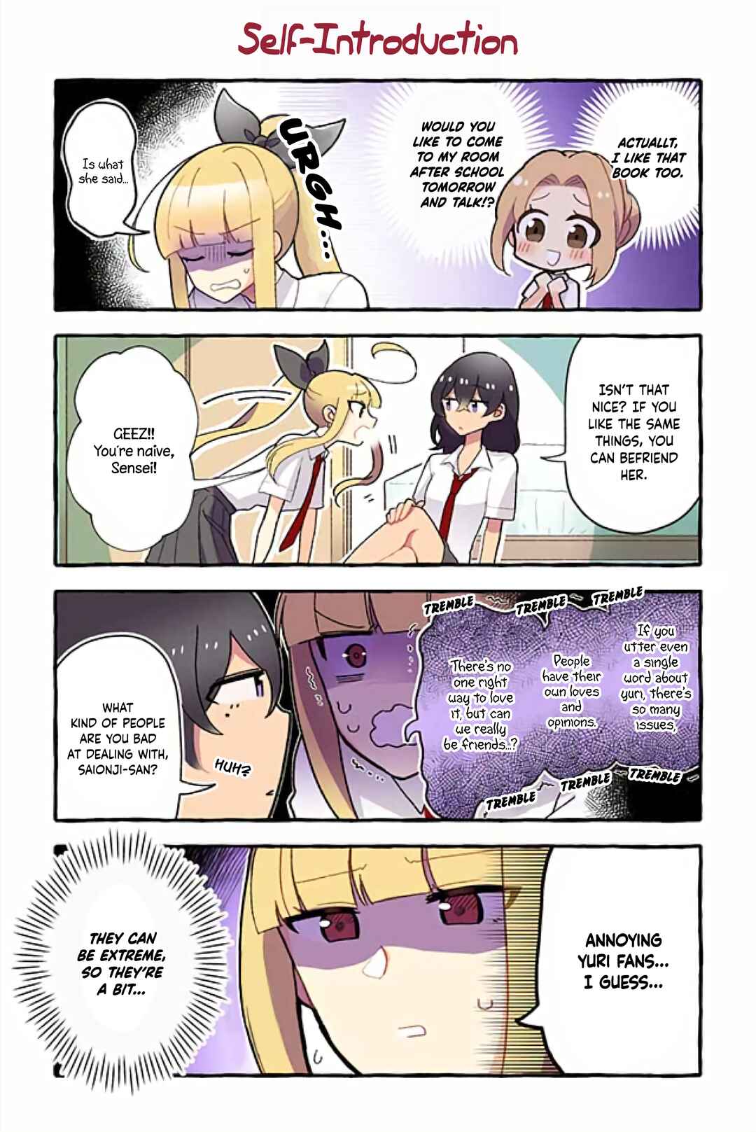 Page 2 Chapter 126 Dokyuusei no Oshi Sakka ni Yuri Mousou ga Bareta Kekka