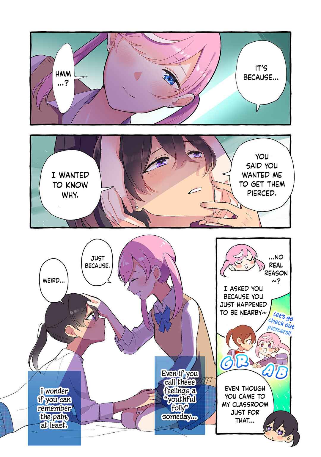 Page 3 Chapter 207 Dokyuusei no Oshi Sakka ni Yuri Mousou ga Bareta Kekka