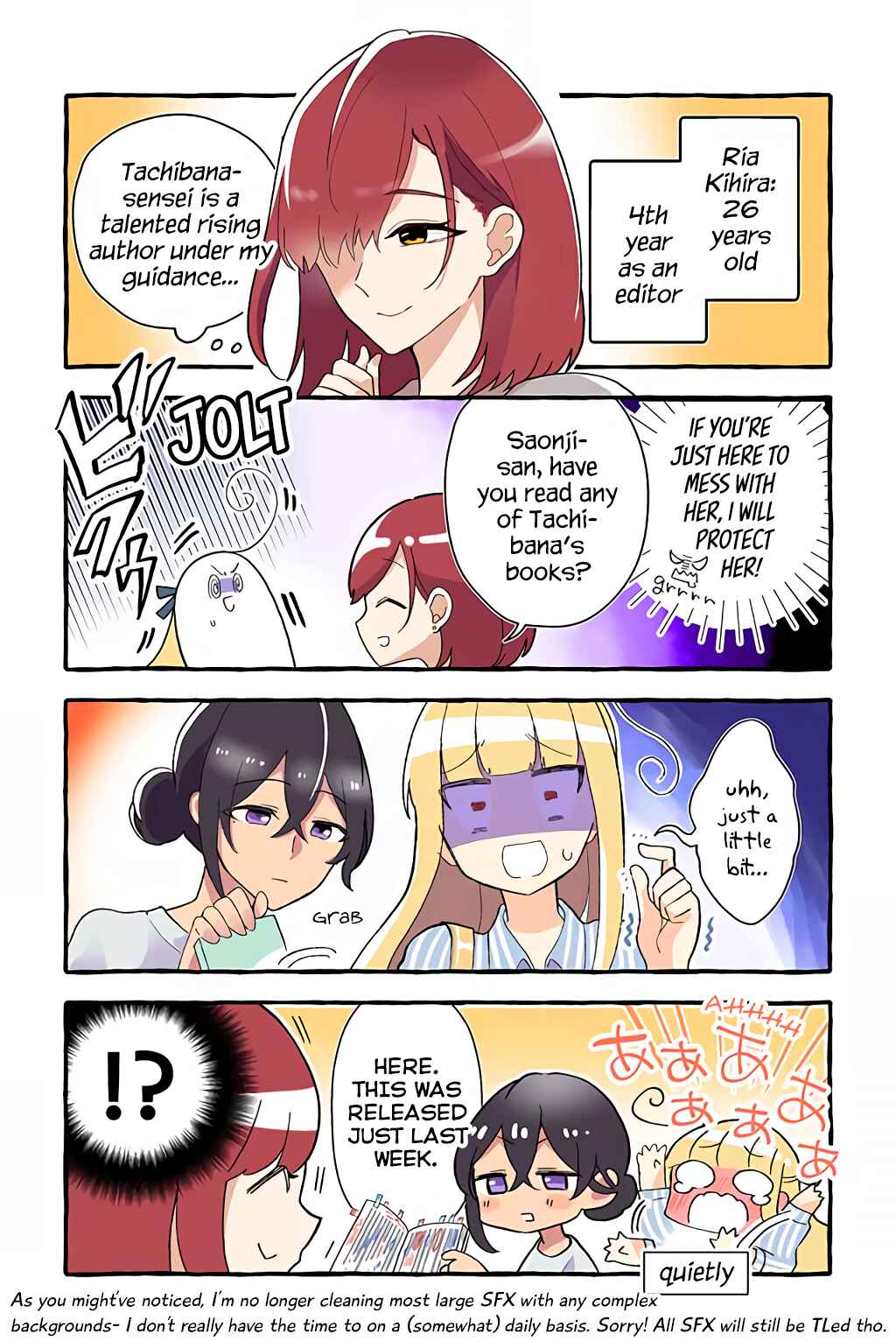 Page 2 Chapter 37 Dokyuusei no Oshi Sakka ni Yuri Mousou ga Bareta Kekka