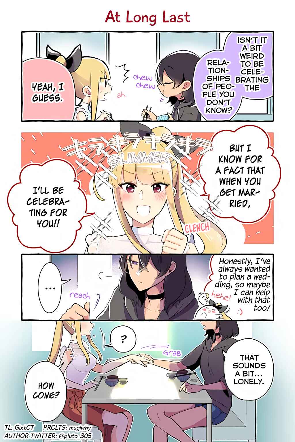 Page 1 Chapter 83 Dokyuusei no Oshi Sakka ni Yuri Mousou ga Bareta Kekka