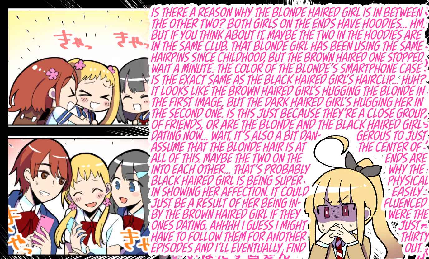 Page 10 Chapter 23.2 Dokyuusei no Oshi Sakka ni Yuri Mousou ga Bareta Kekka