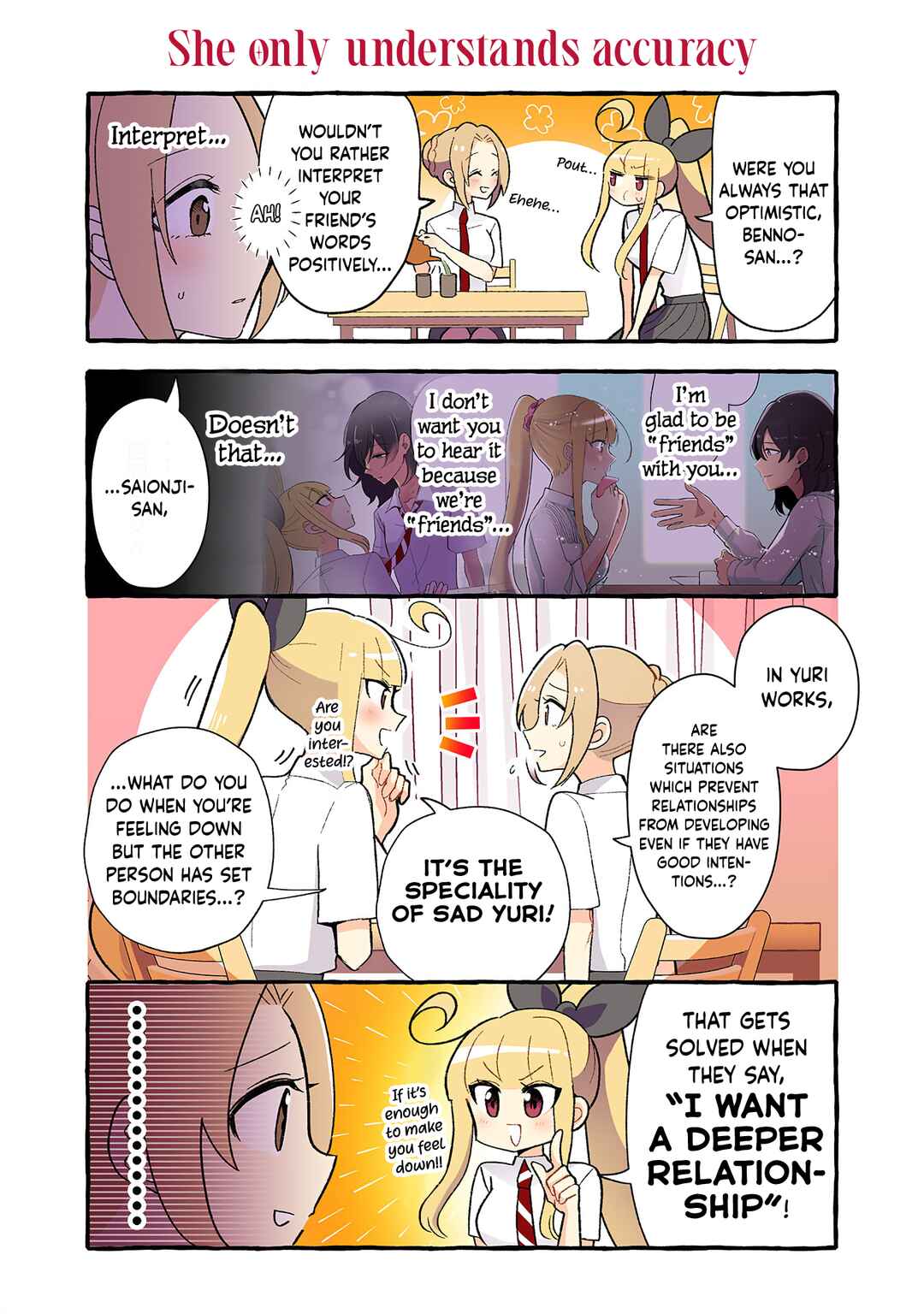 Page 2 Chapter 179 Dokyuusei no Oshi Sakka ni Yuri Mousou ga Bareta Kekka