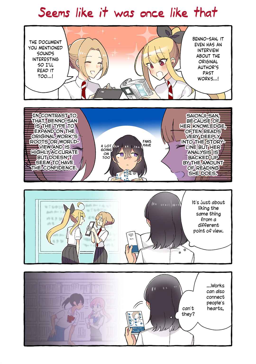 Page 2 Chapter 143 Dokyuusei no Oshi Sakka ni Yuri Mousou ga Bareta Kekka