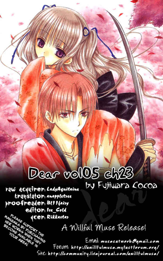 Page 1 Chapter 23 Dear