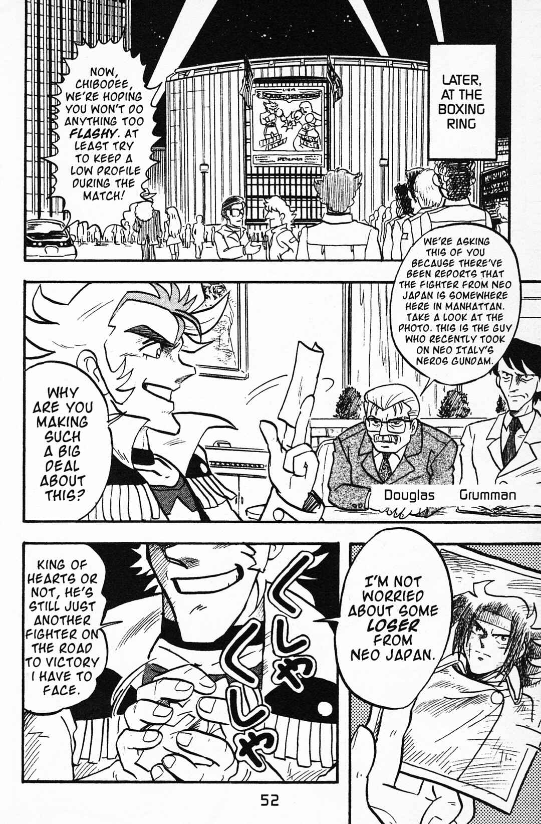 Page 4 Chapter 2 Mobile Fighter G Gundam