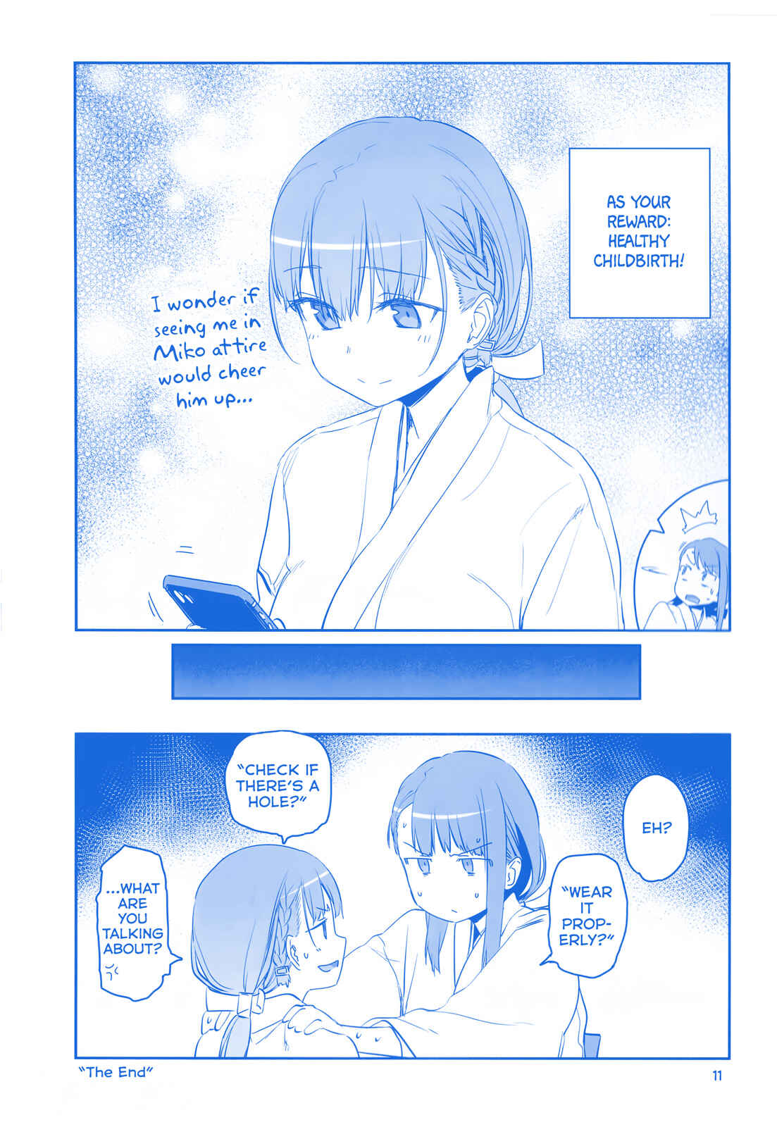 Page 10 Chapter 23 Getsuyoubi no Tawawa  (Twitter Webcomic)
