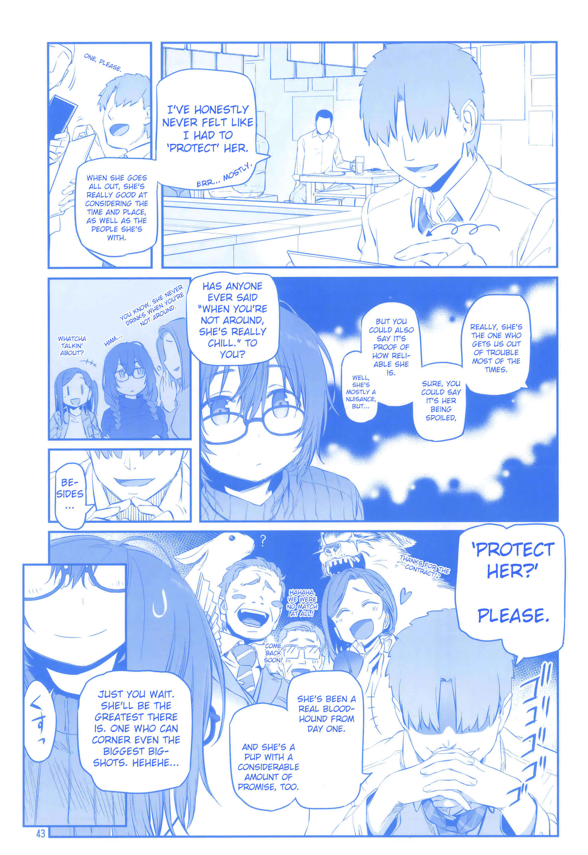 Page 42 Chapter 28 Getsuyoubi no Tawawa  (Twitter Webcomic)