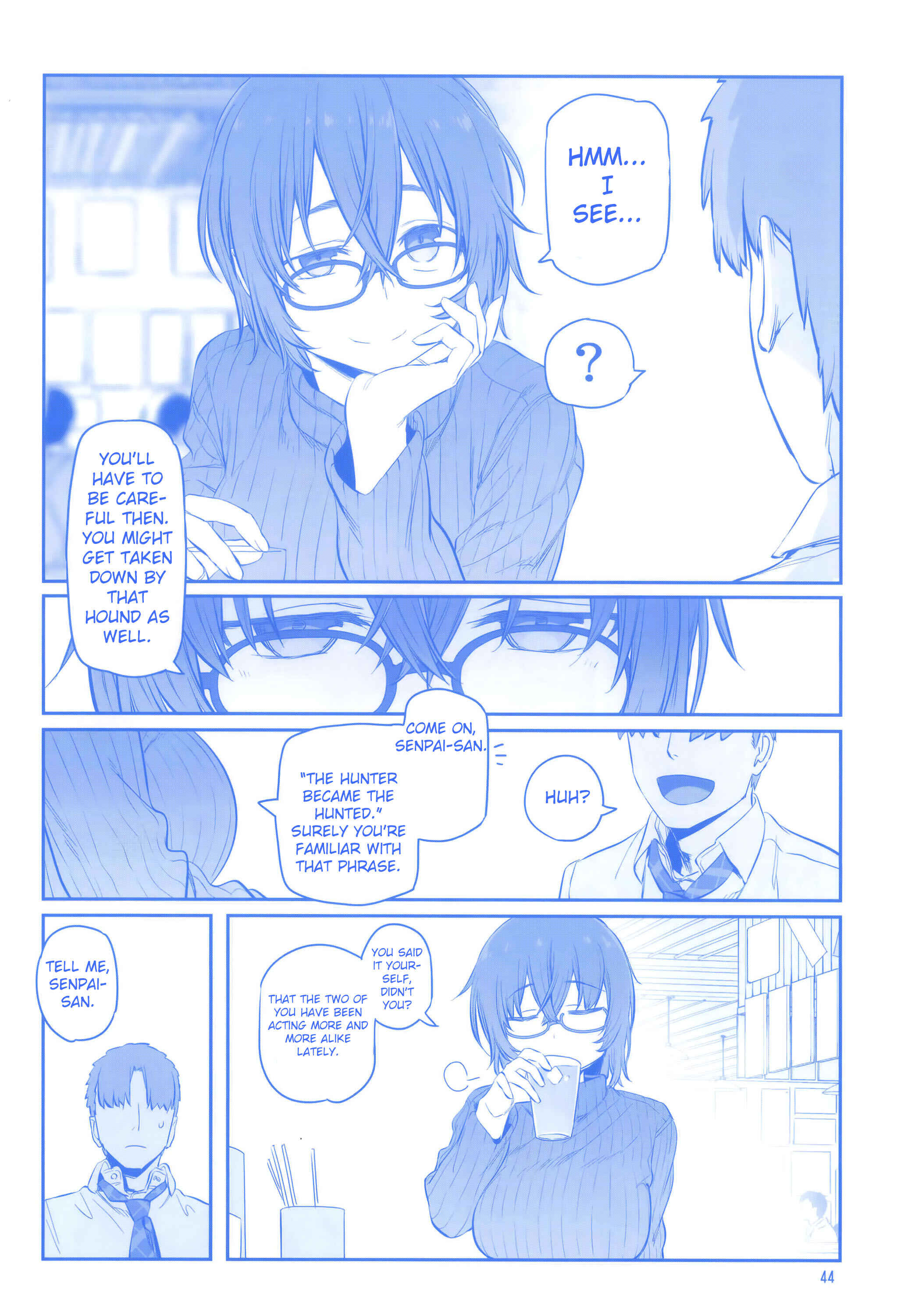 Page 43 Chapter 28 Getsuyoubi no Tawawa  (Twitter Webcomic)