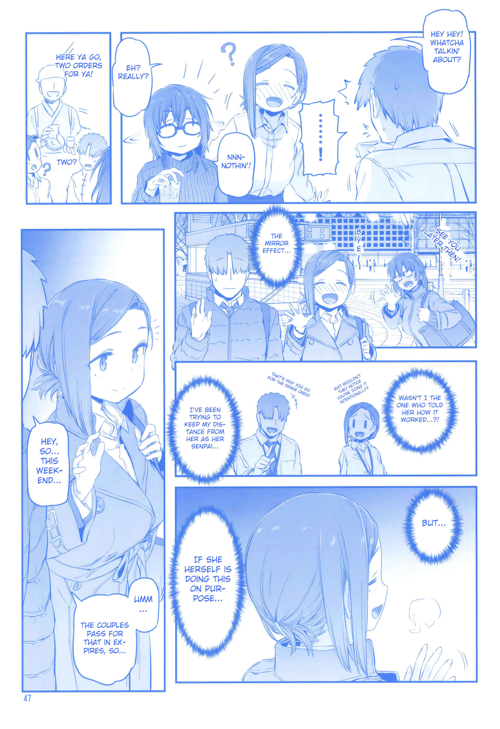 Page 46 Chapter 28 Getsuyoubi no Tawawa  (Twitter Webcomic)