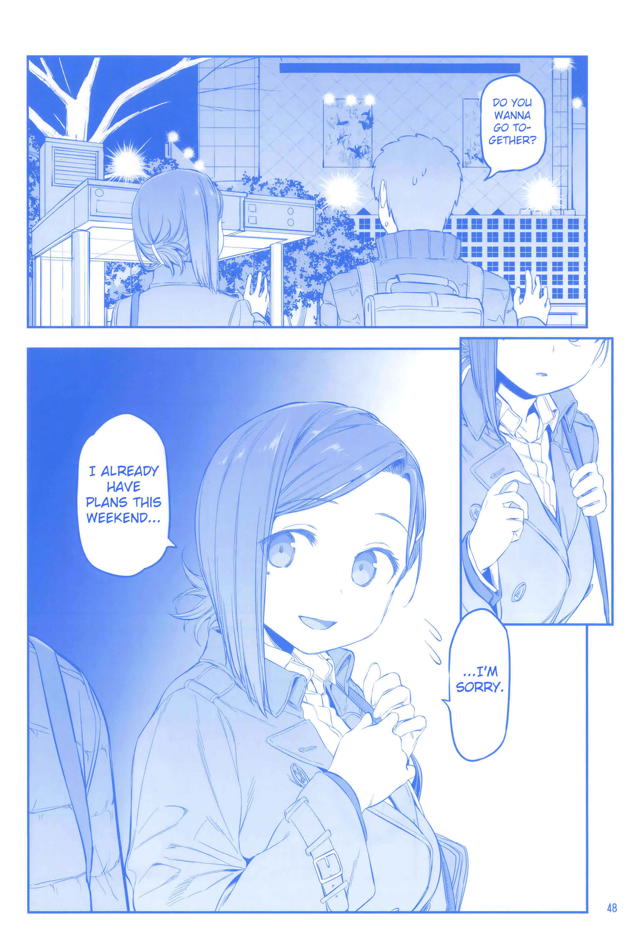Page 47 Chapter 28 Getsuyoubi no Tawawa  (Twitter Webcomic)