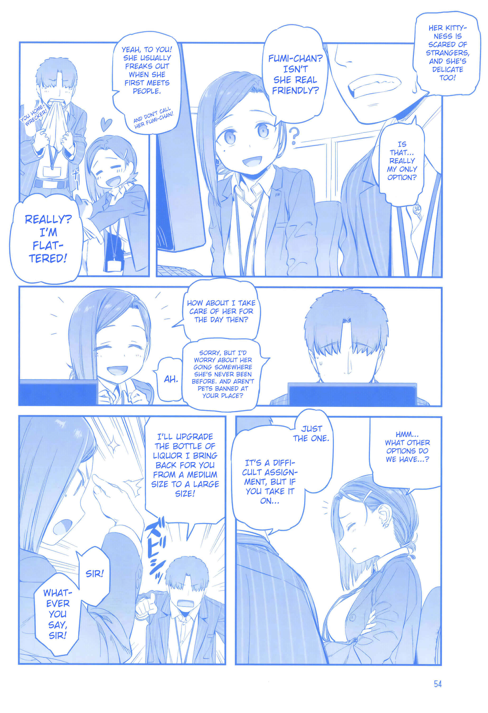 Page 53 Chapter 28 Getsuyoubi no Tawawa  (Twitter Webcomic)