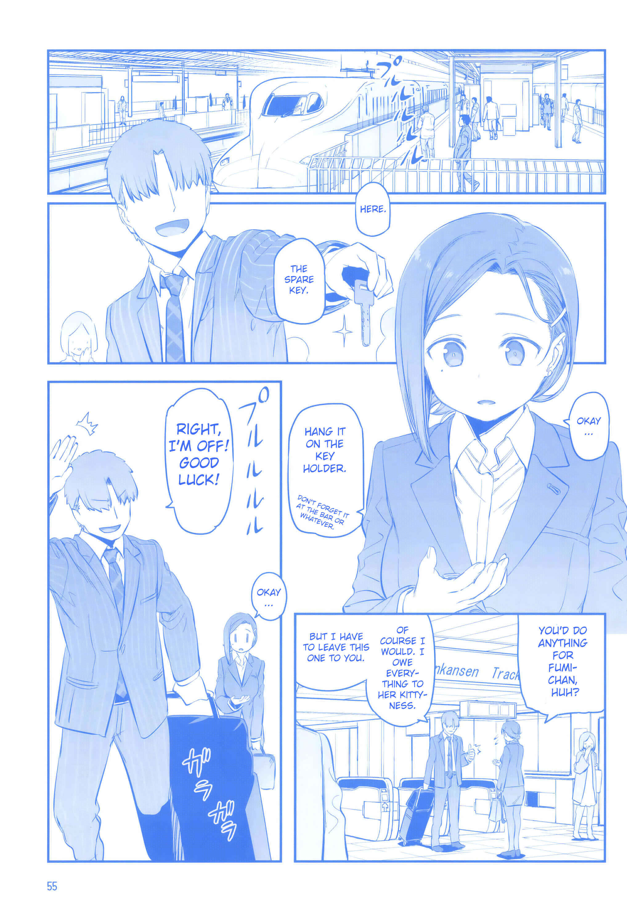 Page 54 Chapter 28 Getsuyoubi no Tawawa  (Twitter Webcomic)