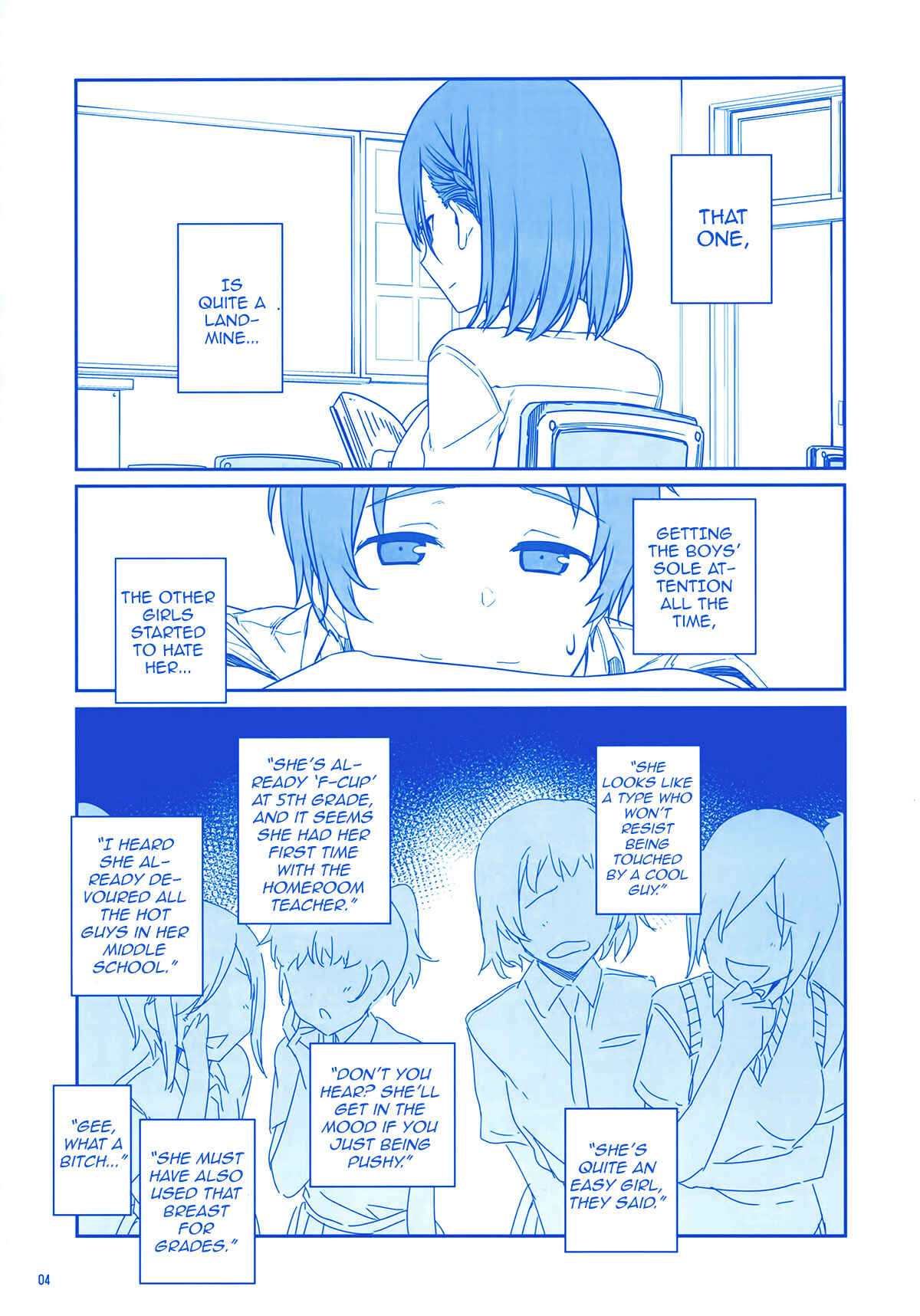 Page 4 Chapter 6 Getsuyoubi no Tawawa  (Twitter Webcomic)