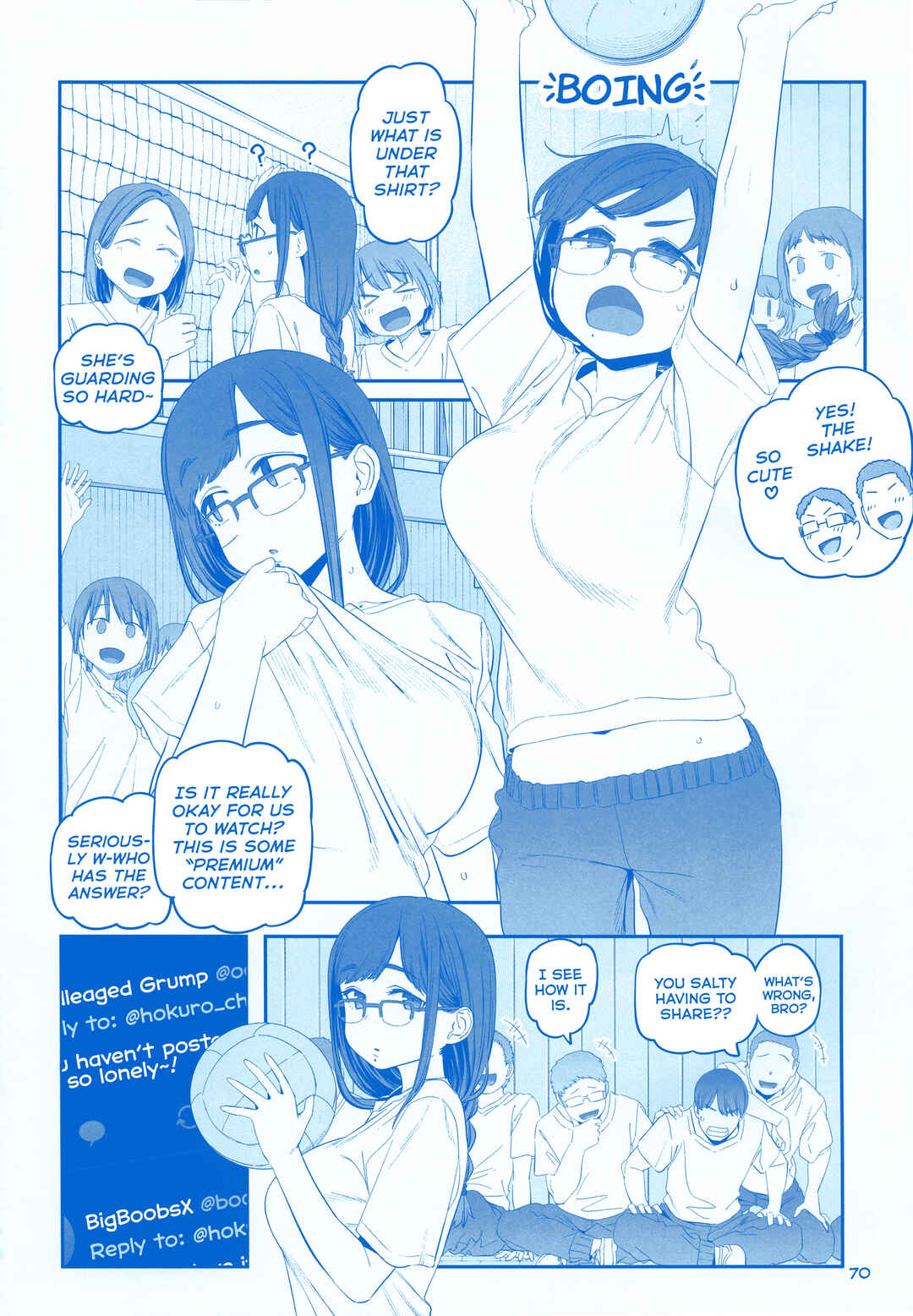 Page 12 Chapter 37 Getsuyoubi no Tawawa  (Twitter Webcomic)