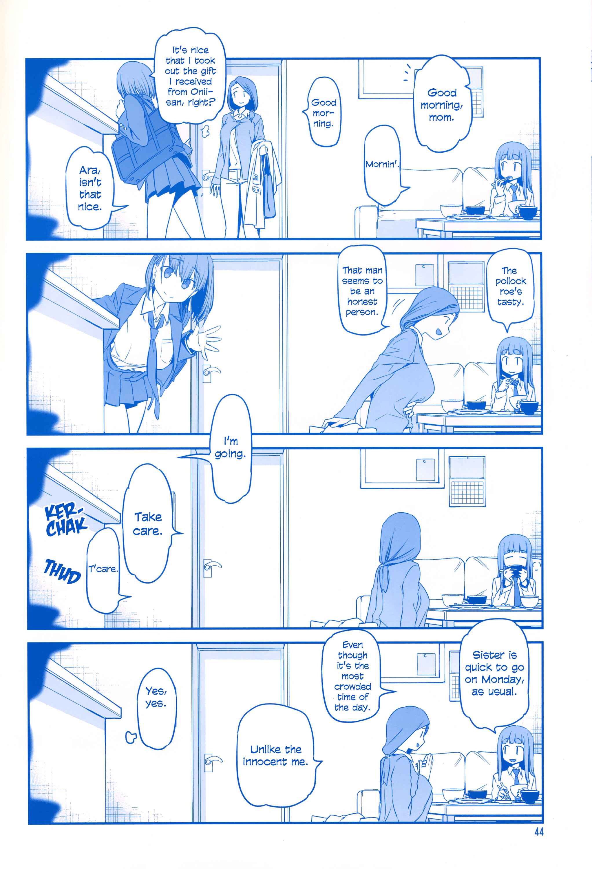 Page 43 Chapter 18 Getsuyoubi no Tawawa  (Twitter Webcomic)