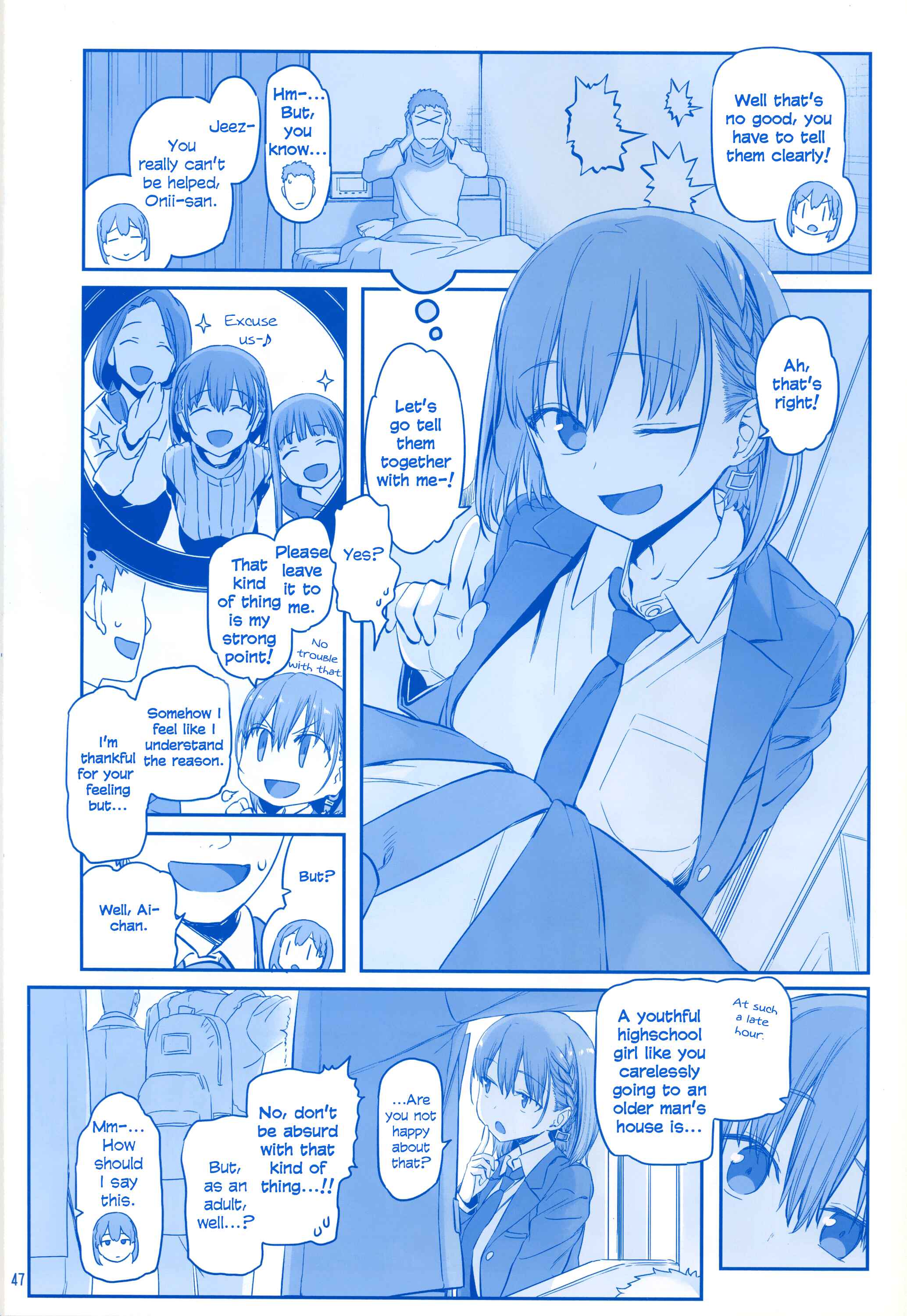Page 46 Chapter 18 Getsuyoubi no Tawawa  (Twitter Webcomic)