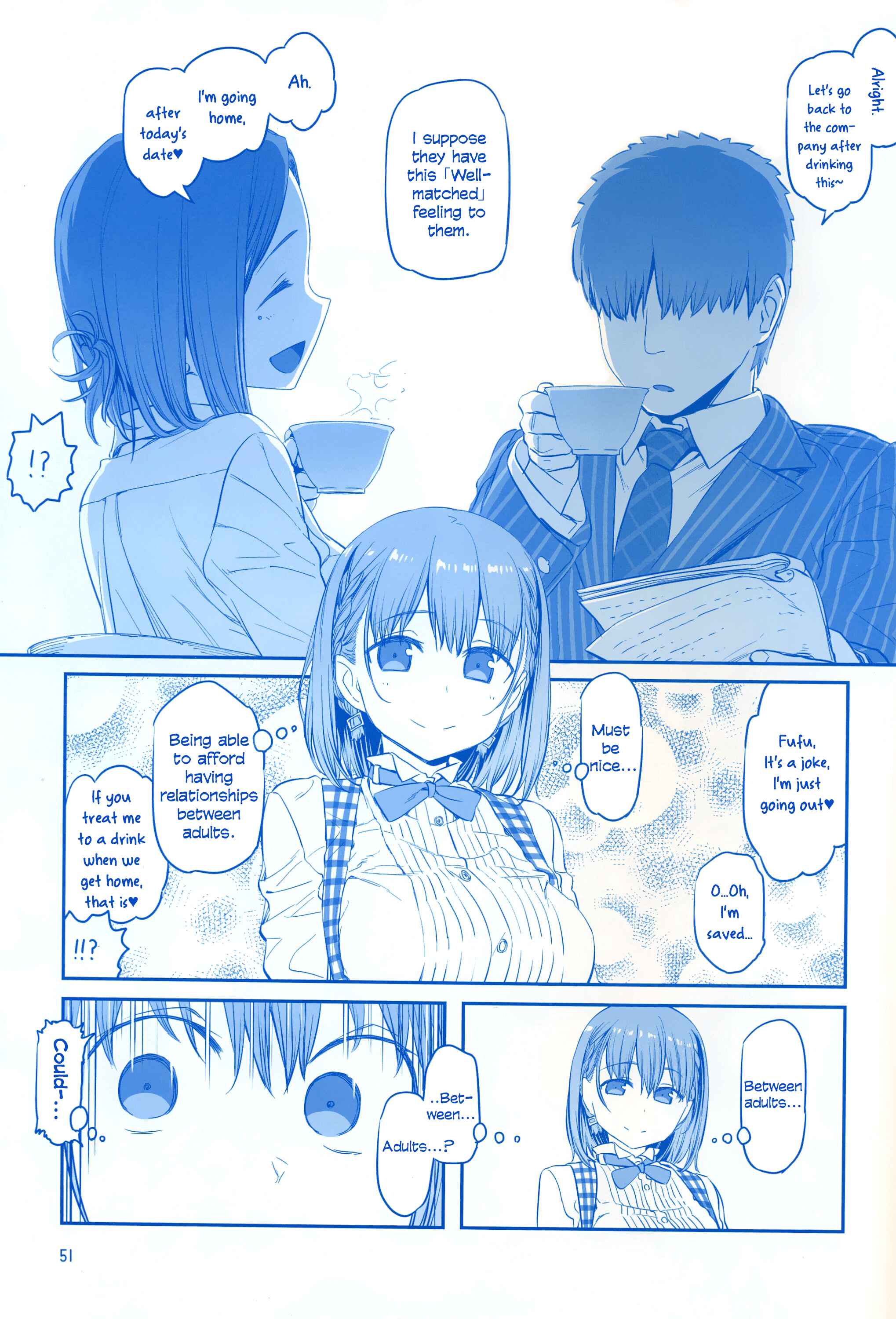 Page 50 Chapter 18 Getsuyoubi no Tawawa  (Twitter Webcomic)