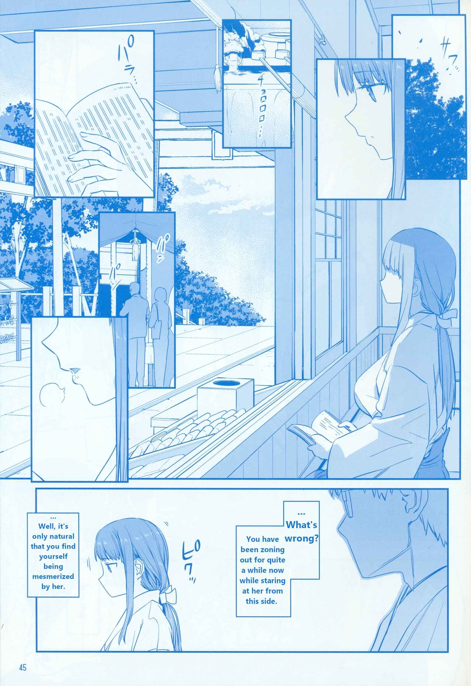 Page 45 Chapter 21 Getsuyoubi no Tawawa  (Twitter Webcomic)