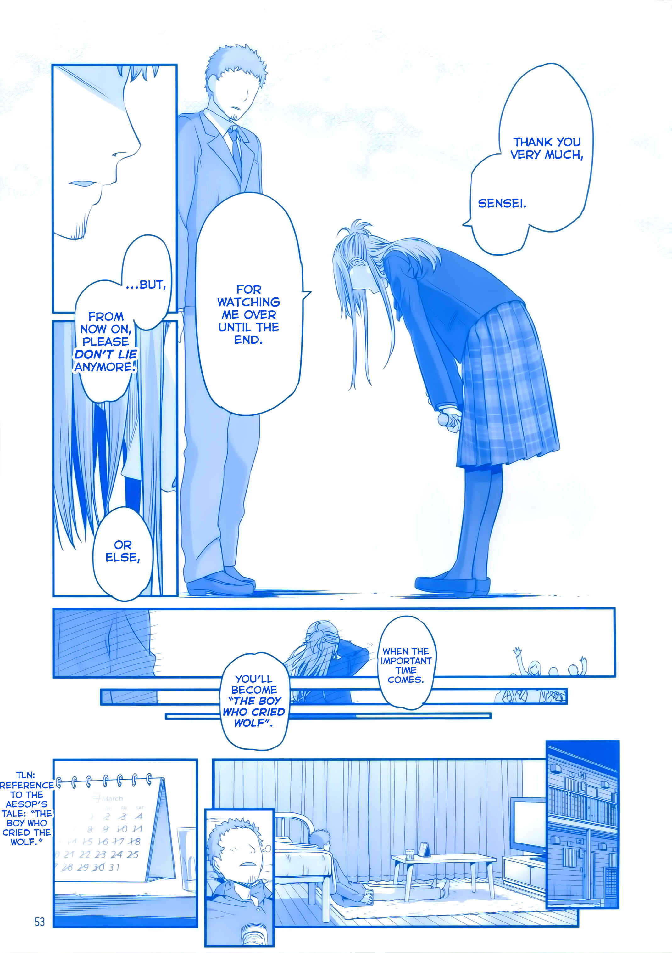Page 52 Chapter 11 Getsuyoubi no Tawawa  (Twitter Webcomic)