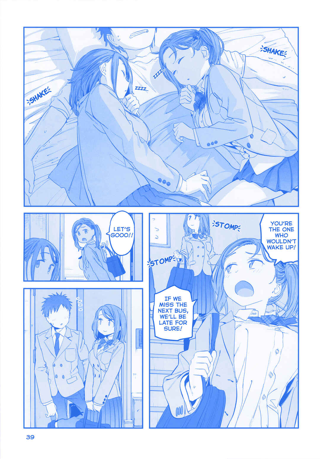 Page 3 Chapter 39 Getsuyoubi no Tawawa  (Twitter Webcomic)