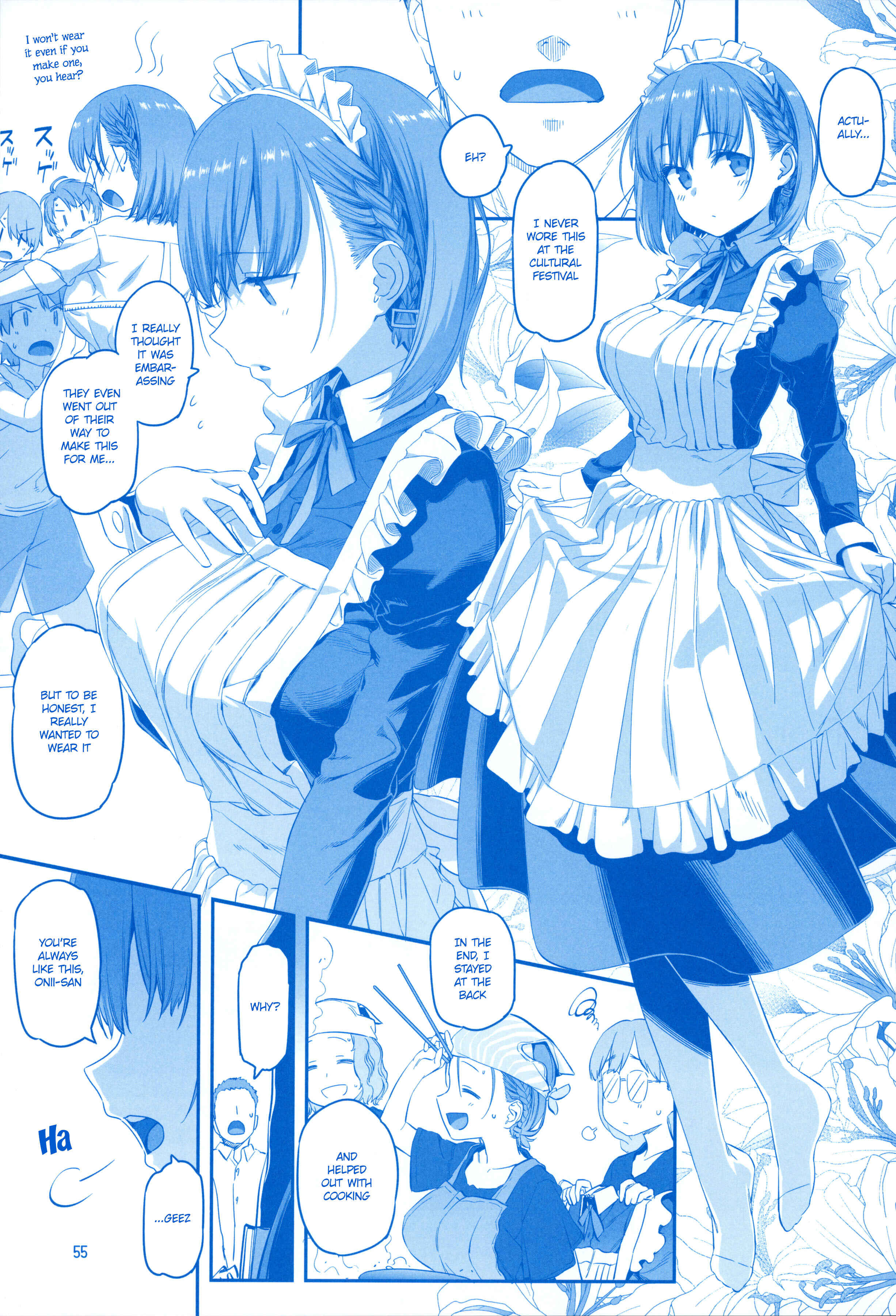Page 54 Chapter 24 Getsuyoubi no Tawawa  (Twitter Webcomic)